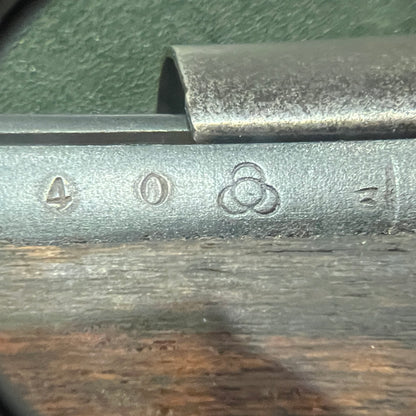WW2 Tokyo Arsenal Type 38 Arisaka – Imperial Mum – Original Dust Cover – Early Safety Knob