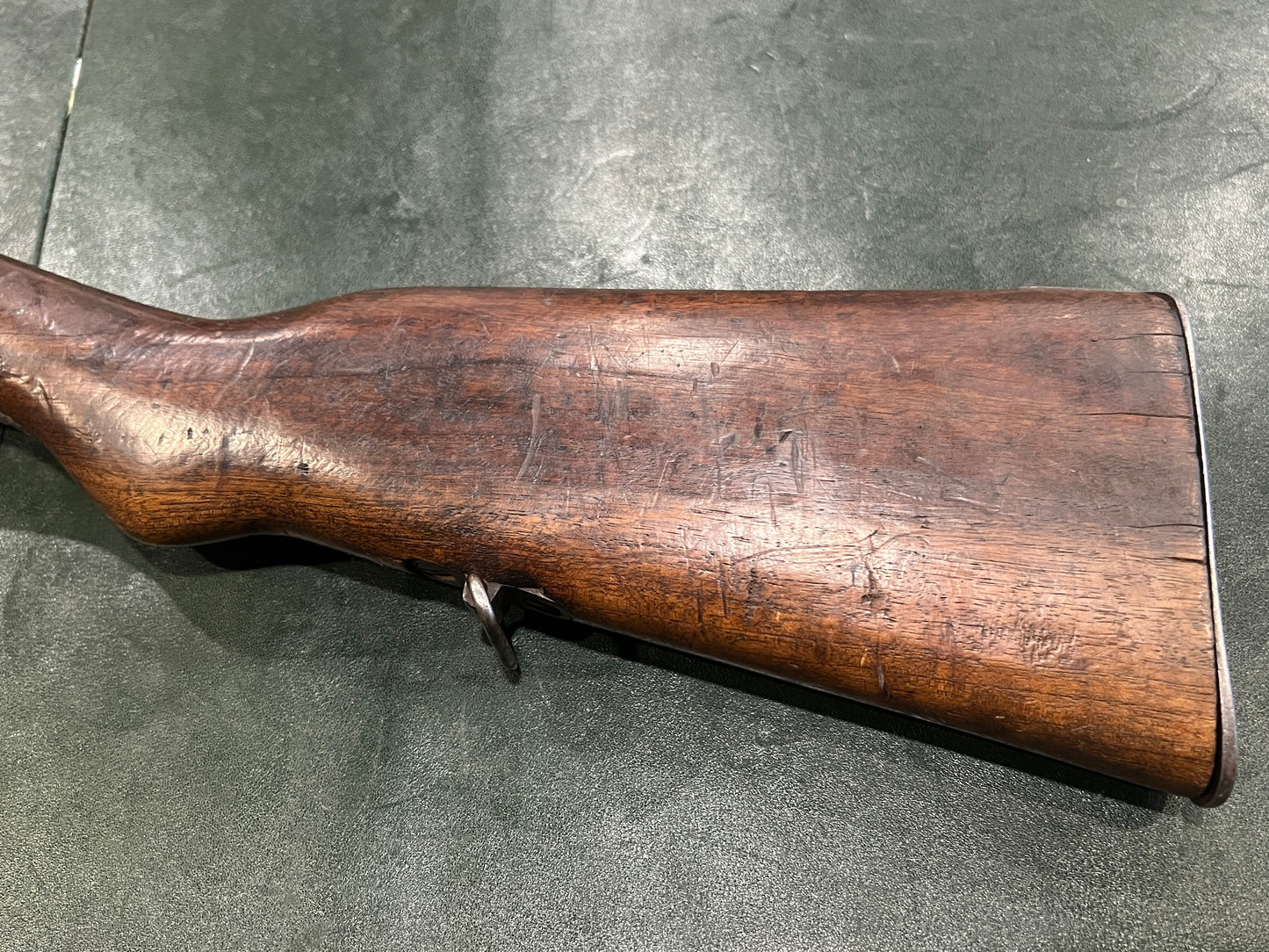 Exceptionally Scarce Chinese Shanxi Type 6-5(晋造六五) Rifle Stock Assembly – Chinese Walnut – Complete Furniture – Three-Star Marked