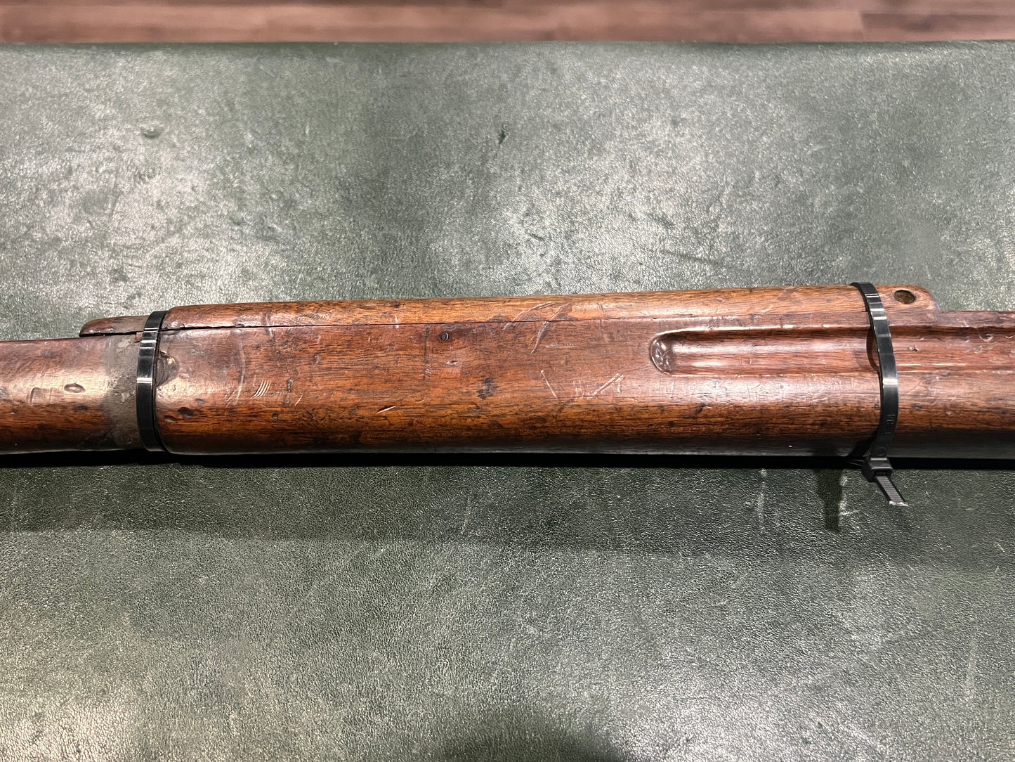 Exceptionally Scarce Chinese Shanxi Type 6-5(晋造六五) Rifle Stock Assembly – Chinese Walnut – Complete Furniture – Three-Star Marked