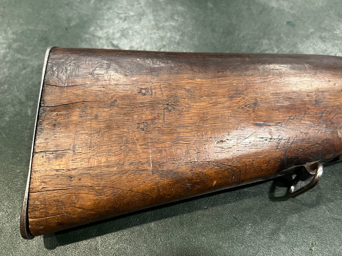 Exceptionally Scarce Chinese Shanxi Type 6-5(晋造六五) Rifle Stock Assembly – Chinese Walnut – Complete Furniture – Three-Star Marked