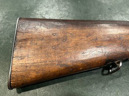 Exceptionally Scarce Chinese Shanxi Type 6-5(晋造六五) Rifle Stock Assembly – Chinese Walnut – Complete Furniture – Three-Star Marked