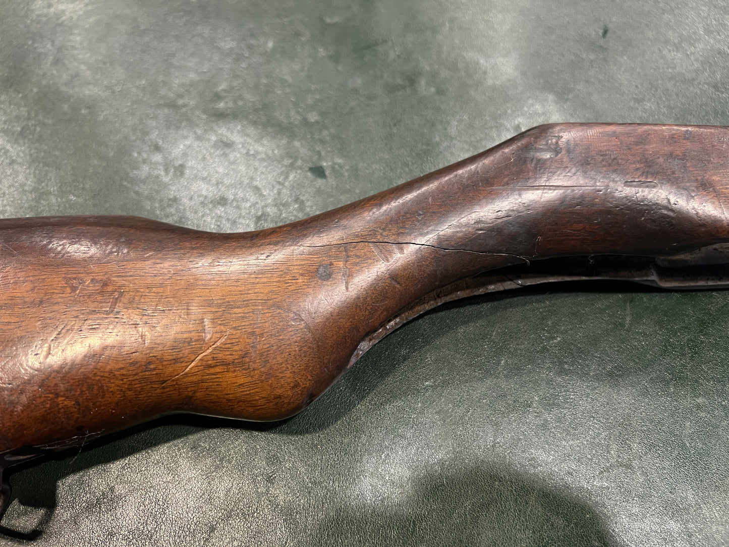 Exceptionally Scarce Chinese Shanxi Type 6-5(晋造六五) Rifle Stock Assembly – Chinese Walnut – Complete Furniture – Three-Star Marked