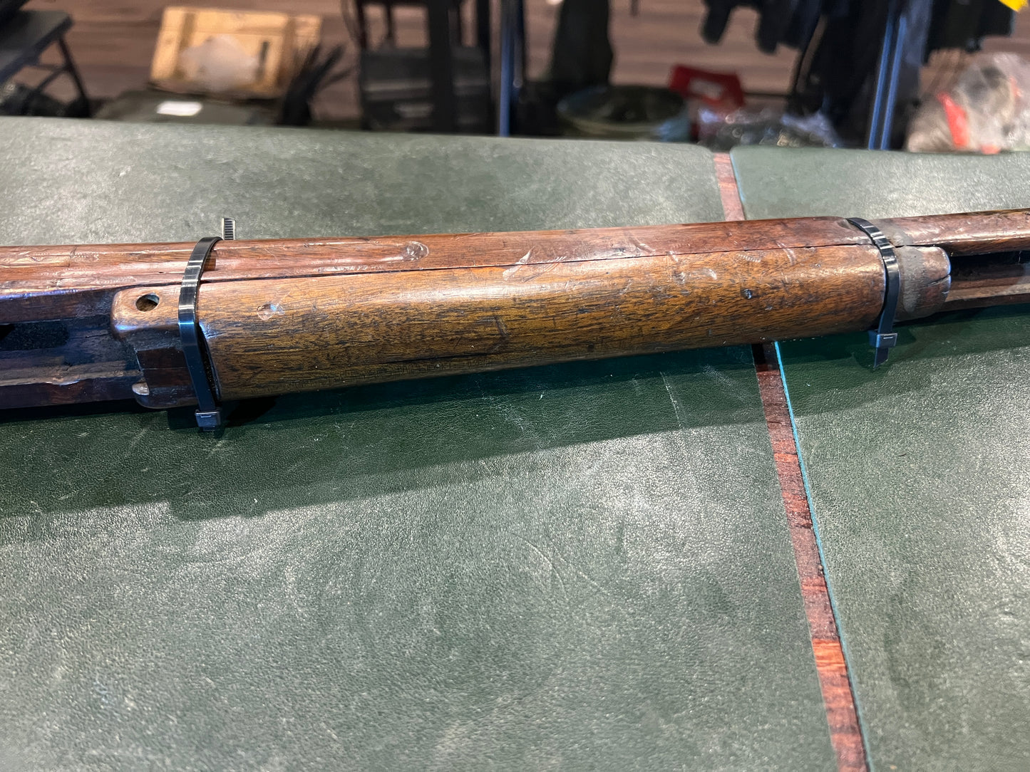 Exceptionally Scarce Chinese Shanxi Type 6-5(晋造六五) Rifle Stock Assembly – Chinese Walnut – Complete Furniture – Three-Star Marked