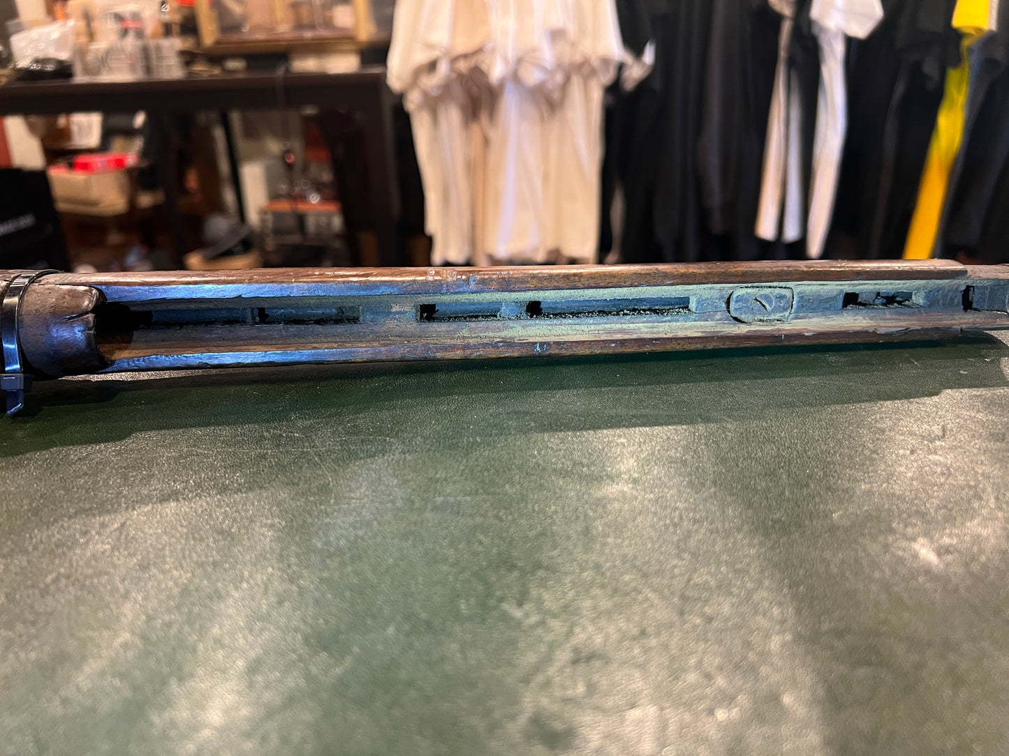 Exceptionally Scarce Chinese Shanxi Type 6-5(晋造六五) Rifle Stock Assembly – Chinese Walnut – Complete Furniture – Three-Star Marked