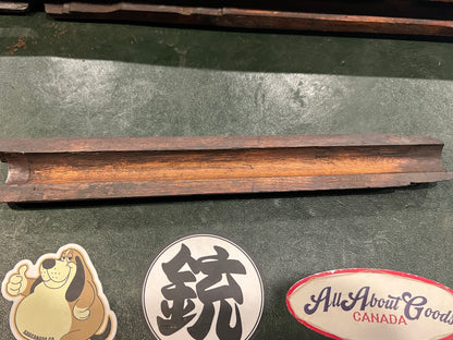 Exceptionally Scarce Chinese Shanxi Type 6-5(晋造六五) Rifle Stock Assembly – Chinese Walnut – Complete Furniture – Three-Star Marked