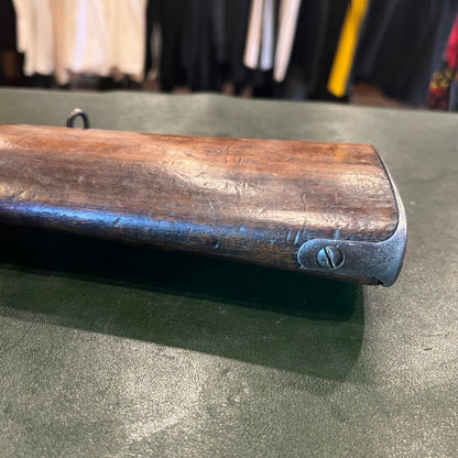 Exceptionally Scarce Chinese Shanxi Type 6-5(晋造六五) Rifle Stock Assembly – Chinese Walnut – Complete Furniture – Three-Star Marked