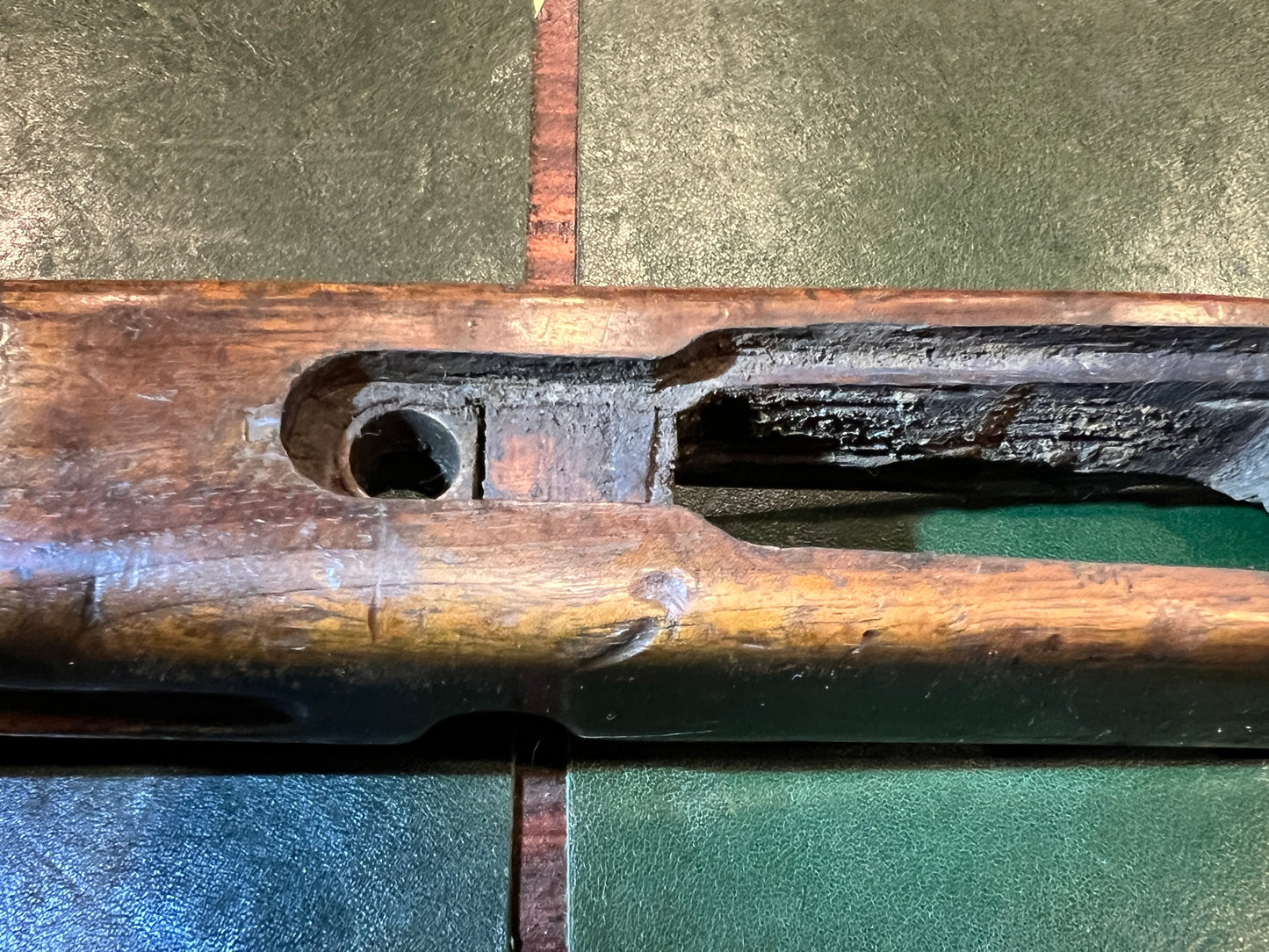 Exceptionally Scarce Chinese Shanxi Type 6-5(晋造六五) Rifle Stock Assembly – Chinese Walnut – Complete Furniture – Three-Star Marked
