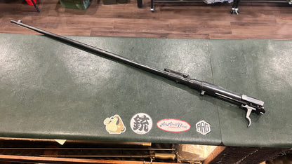 Original Japanese Type 38 Arisaka Barrel & Receiver Assembly – Complete with Sights, Trigger Assembly & Bolt Release