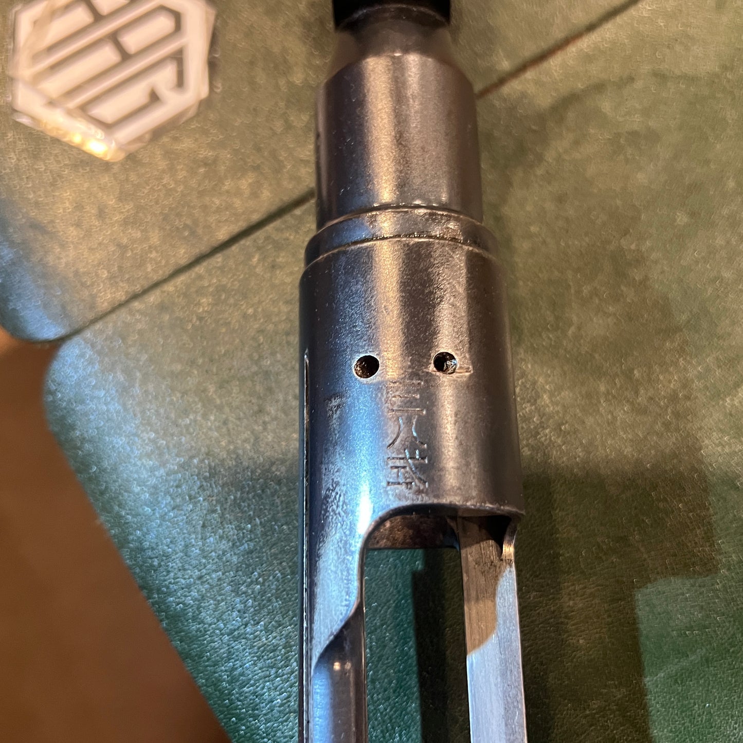 Original Japanese Type 38 Arisaka Barrel & Receiver Assembly – Complete with Sights, Trigger Assembly & Bolt Release