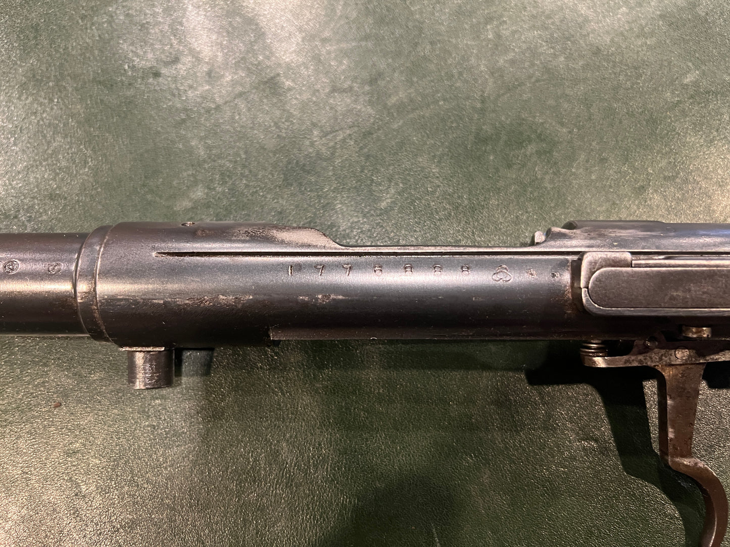 Original Japanese Type 38 Arisaka Barrel & Receiver Assembly – Complete with Sights, Trigger Assembly & Bolt Release