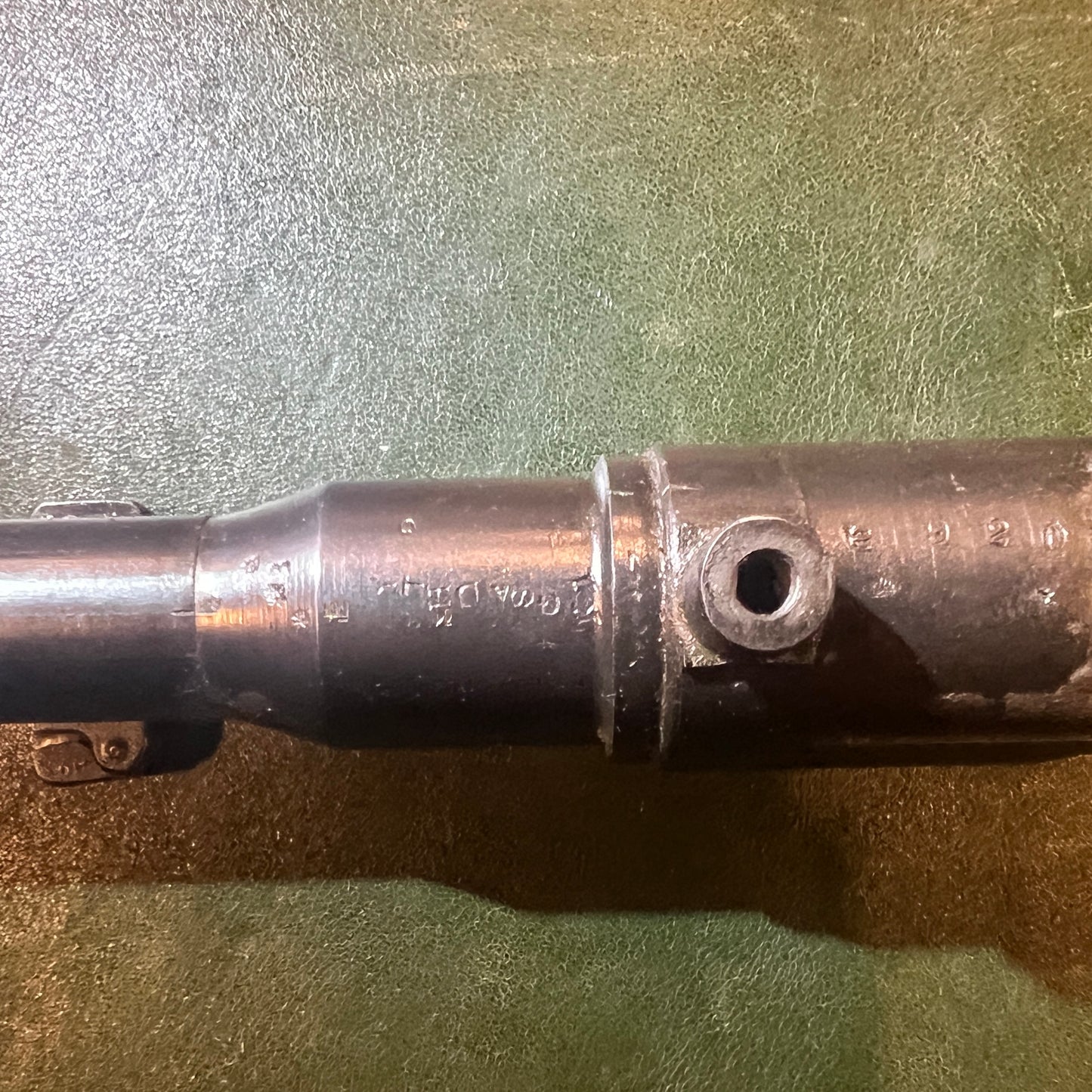 Original Japanese Type 38 Arisaka Barrel & Receiver Assembly – Complete with Sights, Trigger Assembly & Bolt Release