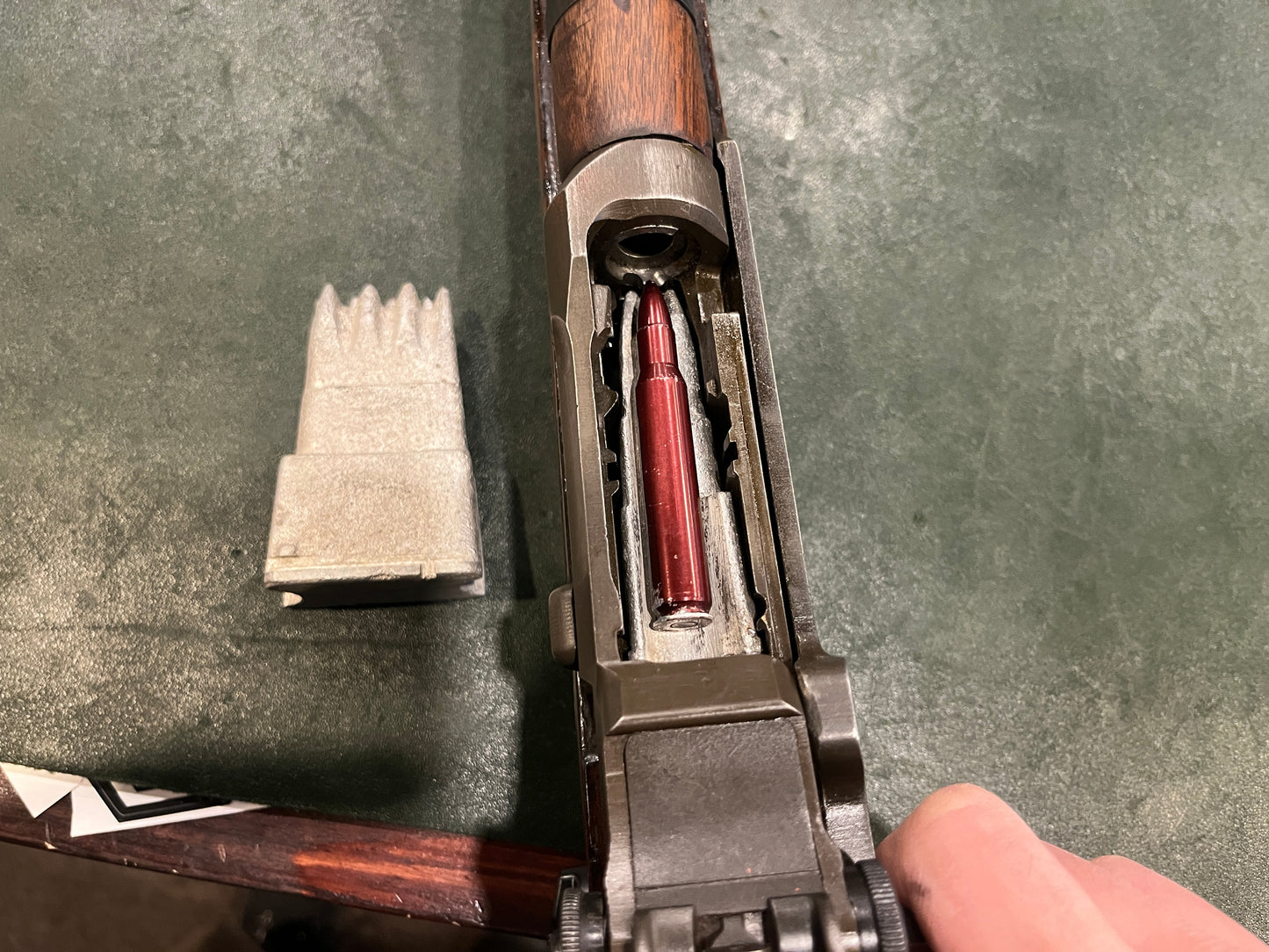M1 Garand .30-06 Single Shot Loading Insert / Single-Round Sled (En-Bloc Style)