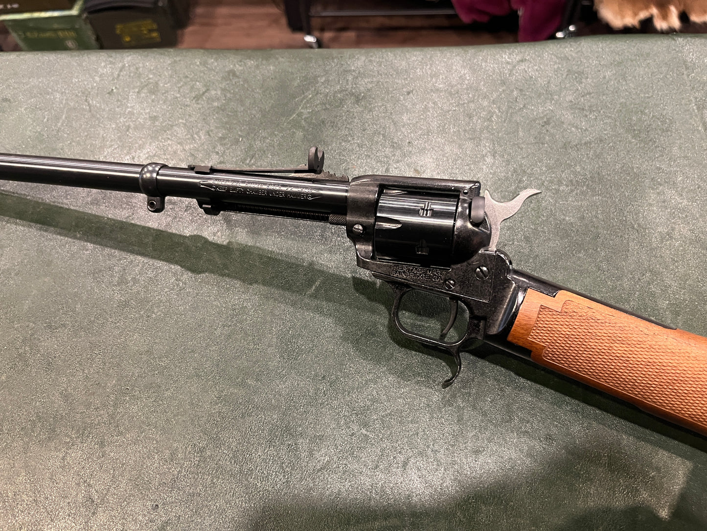 Never been fired - Heritage Rough Rider Rancher Carbine Revolver Rifle – .22 LR