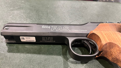 FAS 6004 Single Stroke Pneumatic Air Pistol – .177 Cal (by Chiappa Firearms)