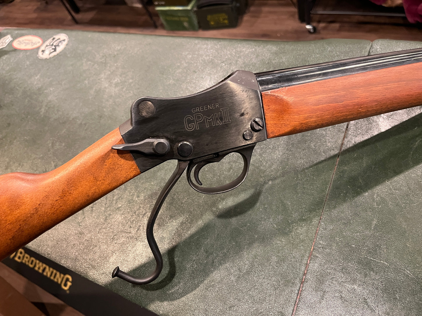 W.W. Greener GP Mk II Martini-Action Single Shot Shotgun – Birmingham England – 12 Gauge