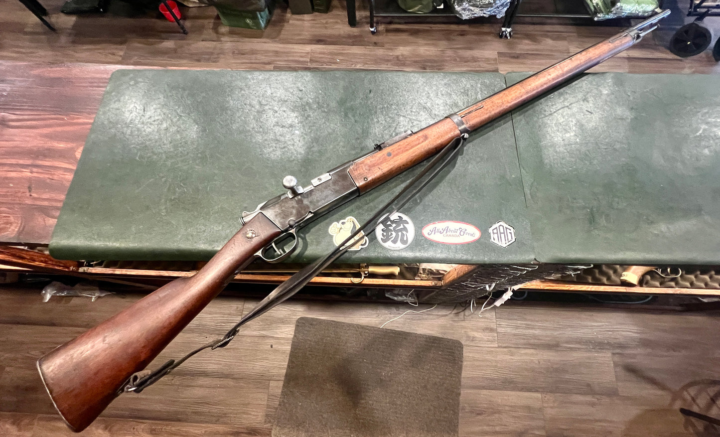French Lebel Mle 1886 M93 Infantry Rifle – 8×50mmR Lebel – Tulle Arsenal – MAT 1917 Barrel – Matching Major Components – Excellent Bore – Original French Military Sling