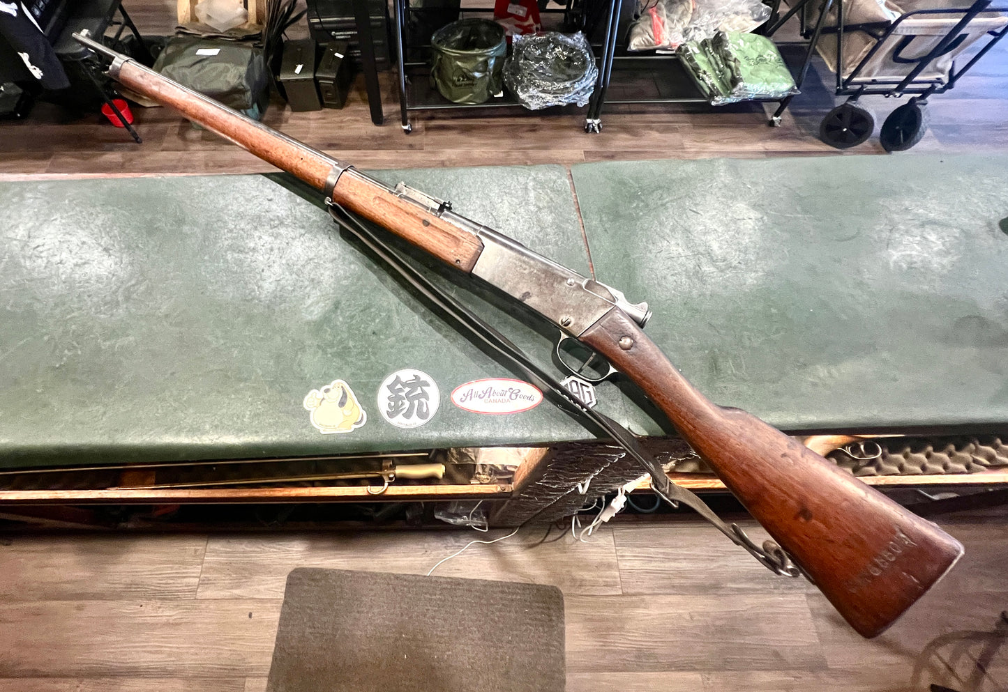 French Lebel Mle 1886 M93 Infantry Rifle – 8×50mmR Lebel – Tulle Arsenal – MAT 1917 Barrel – Matching Major Components – Excellent Bore – Original French Military Sling