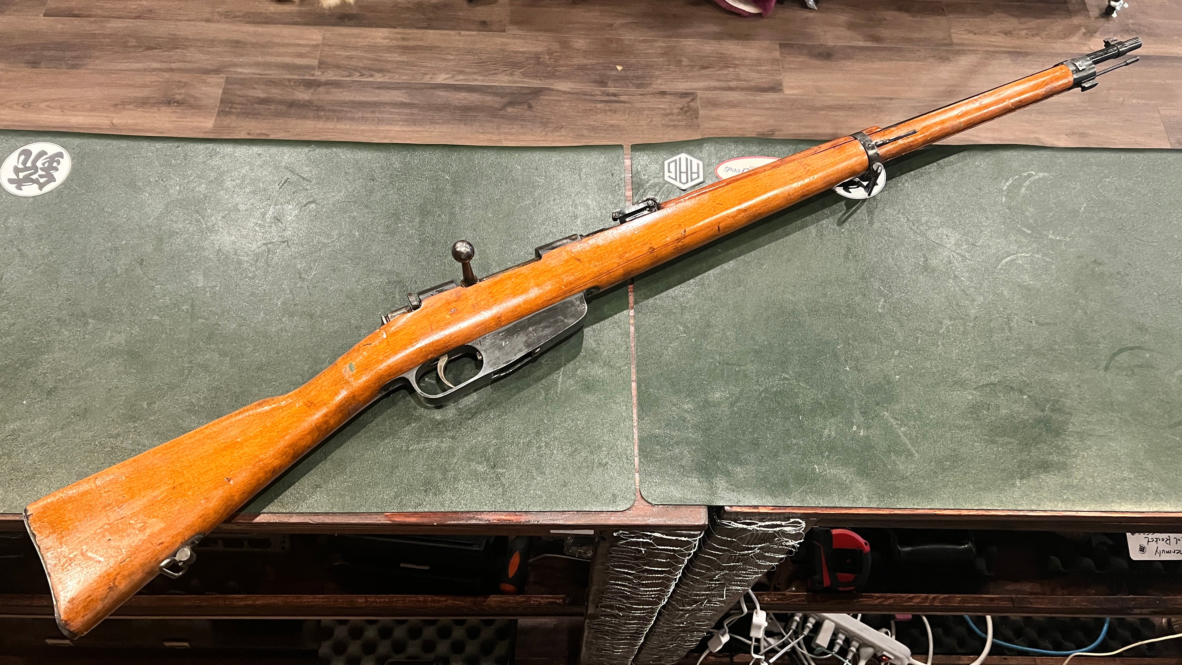 Carcano M91/41 Bolt-Action Rifle – 6.5x52mm Carcano – FAT 1947 Refurbi ...