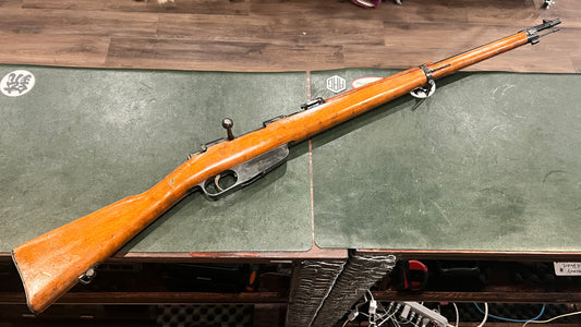 Carcano M91/41 Bolt-Action Rifle – 6.5x52mm Carcano – FAT 1947 Refurbished