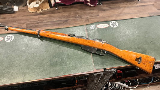 Carcano M91/41 Bolt-Action Rifle – 6.5x52mm Carcano – FAT 1947 Refurbished