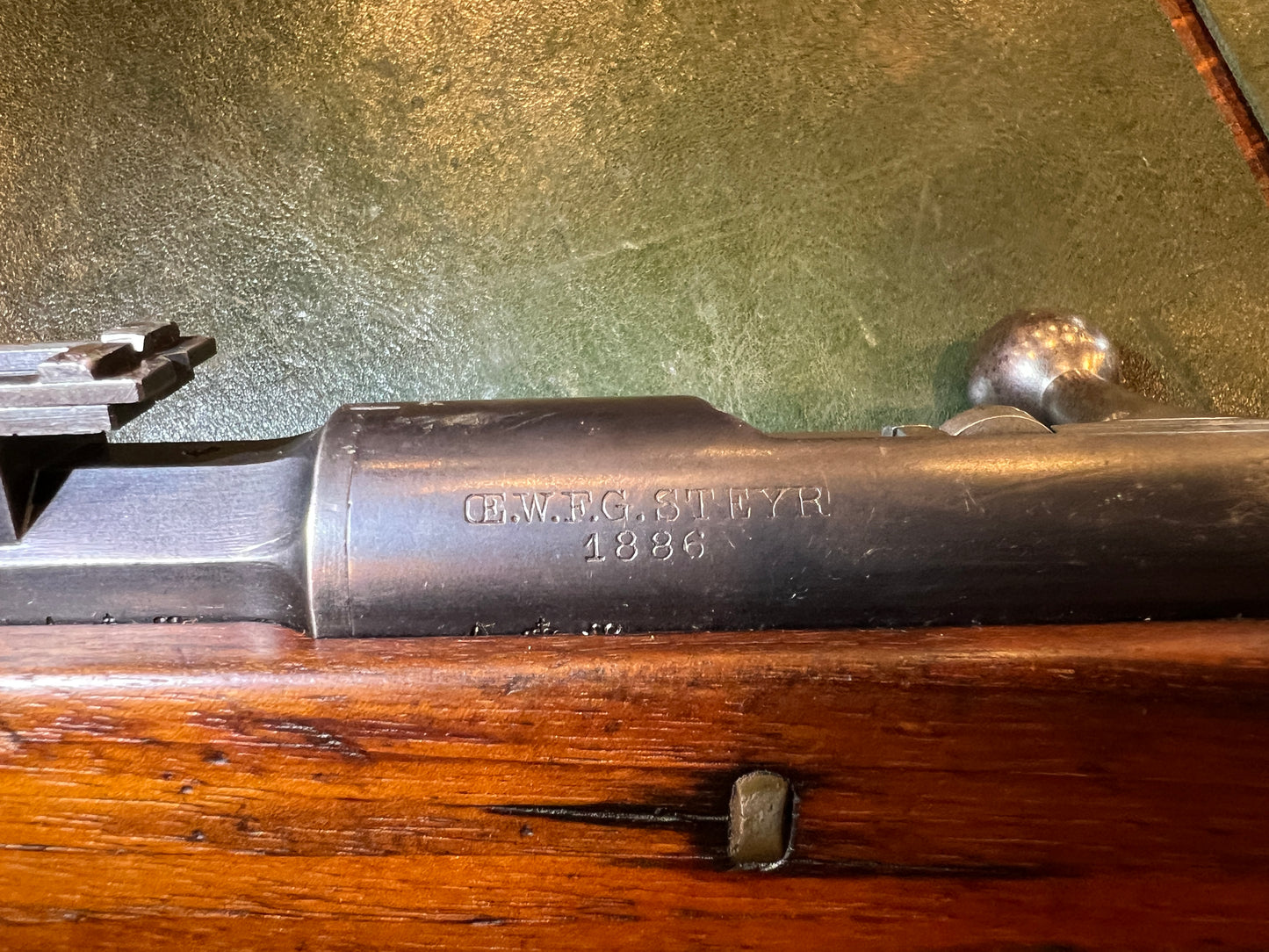 Portuguese Model 1886 Kropatschek Infantry Rifle – Exceptional Condition – OEWG Steyr 1886 – 8×60R – Original Configuration
