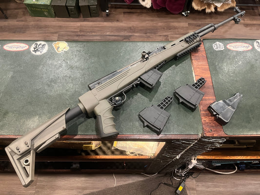 ATI Tactical Stock SKS Rifle – Detachable Magazine Setup – Includes 4 Magazines