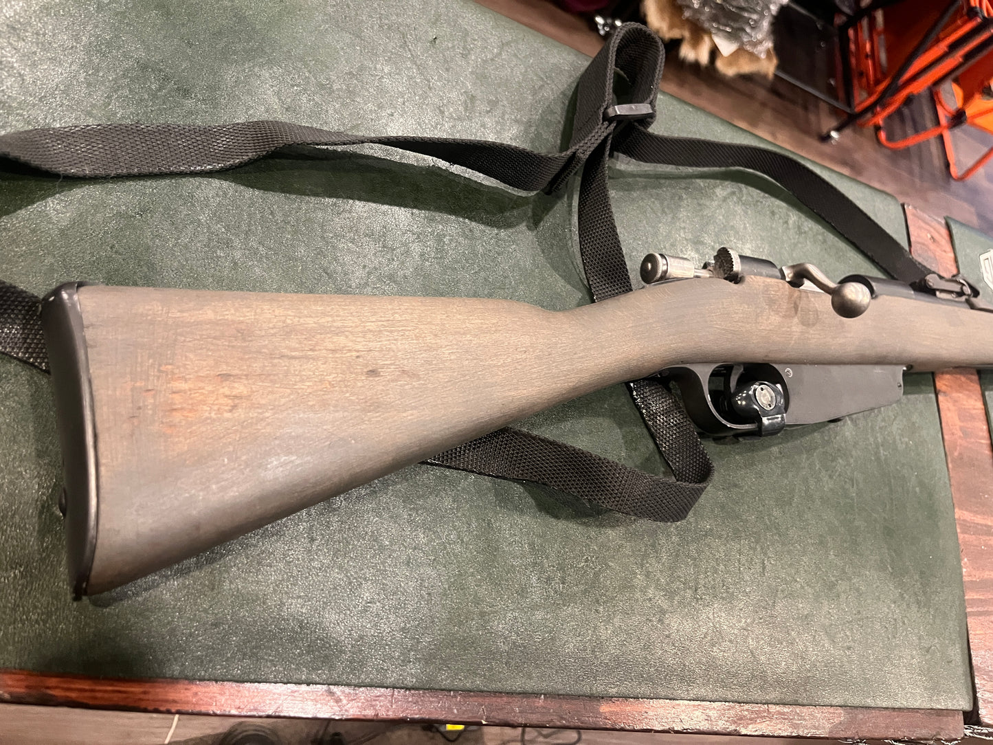Italian Carcano M91 Cavalry Carbine – 6.5×52 Carcano – Folding Bayonet