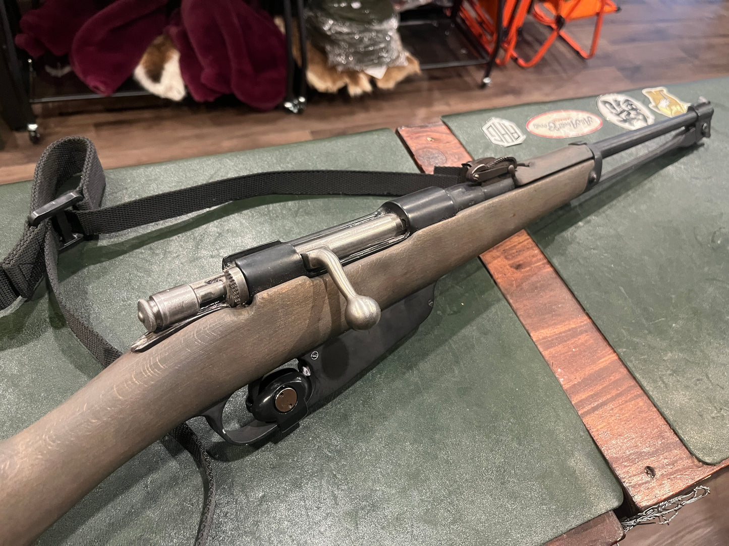 Italian Carcano M91 Cavalry Carbine – 6.5×52 Carcano – Folding Bayonet