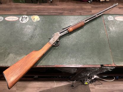 Stevens “Visible Loader” Pump Action Rifle – .22 Short / Long / Long Rifle