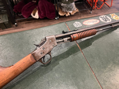 Stevens “Visible Loader” Pump Action Rifle – .22 Short / Long / Long Rifle