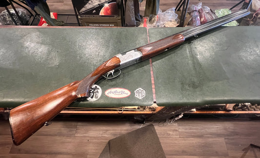 Beretta S56E 12GA Over/Under Shotgun – 28" Barrels, Automatic Ejectors, Made in Italy
