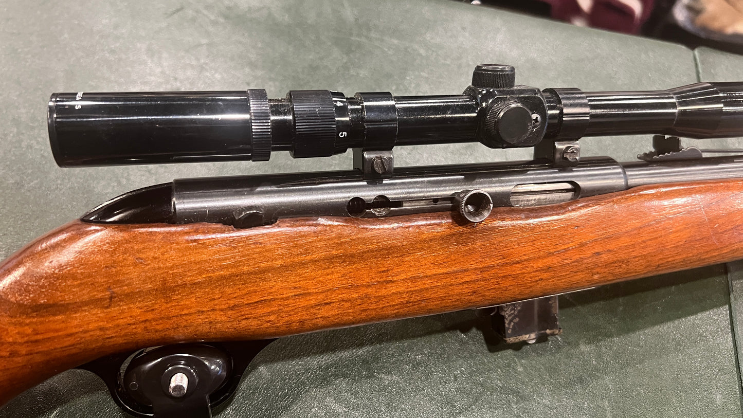 Mossberg Model 352KC | .22LR Semi-Auto Rifle with Bushnell 3–7x20 Scope