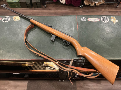 Gevarm Carabine Automatique A3 Target Model .22LR Semi-Automatic Rifle – Made in France – Open-Bolt Design with 5 Front Sight Inserts