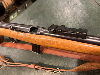 Gevarm Carabine Automatique A3 Target Model .22LR Semi-Automatic Rifle – Made in France – Open-Bolt Design with 5 Front Sight Inserts