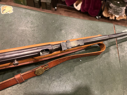 Gevarm Carabine Automatique A3 Target Model .22LR Semi-Automatic Rifle – Made in France – Open-Bolt Design with 5 Front Sight Inserts