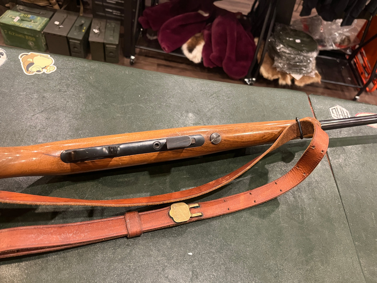 Gevarm Carabine Automatique A3 Target Model .22LR Semi-Automatic Rifle – Made in France – Open-Bolt Design with 5 Front Sight Inserts