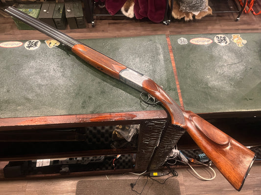 Beretta S56E Over/Under Shotgun 12GA -28'' Barrel – Italian Made – Double Trigger – Excellent Condition