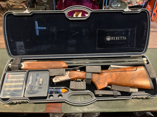 Beretta 694 Sporting Over/Under Shotgun – 12GA, 30" Barrels, Adjustable Stock, Case & Accessories – Excellent Condition (In-Store Pickup Only)
