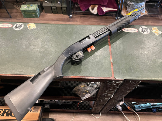 Mossberg Maverick 88 Security Combo 12 Gauge Pump Shotgun – 18.5" & 28" Barrels – 3" Chamber – Side Saddle – Original Box