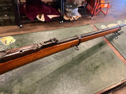 Fusil britannique Long Lee-Enfield No.I Mk.I* (1901) avec hausse de volée complète, configuration originale non-CLLE, époque de la guerre des Boers, calibre .303 British
