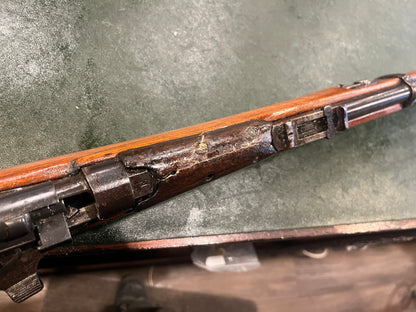 Fusil britannique Long Lee-Enfield No.I Mk.I* (1901) avec hausse de volée complète, configuration originale non-CLLE, époque de la guerre des Boers, calibre .303 British