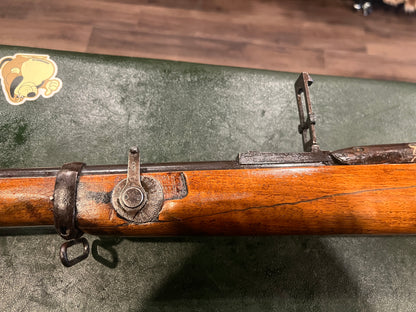 Fusil britannique Long Lee-Enfield No.I Mk.I* (1901) avec hausse de volée complète, configuration originale non-CLLE, époque de la guerre des Boers, calibre .303 British
