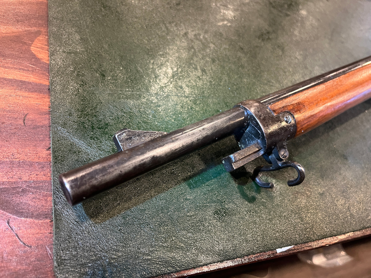 Fusil britannique Long Lee-Enfield No.I Mk.I* (1901) avec hausse de volée complète, configuration originale non-CLLE, époque de la guerre des Boers, calibre .303 British