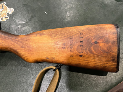 Carabine semi-automatique SKS russe – 7,62 × 39 – Canon marqué OP-SKS – Percuteur à ressort – Culasse marquée 1950