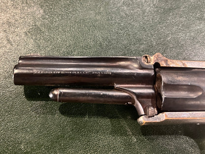 Revolver de poche Marlin – .32 Rimfire, 5 coups, JM Marlin New Haven CT, vers 1878 Antique