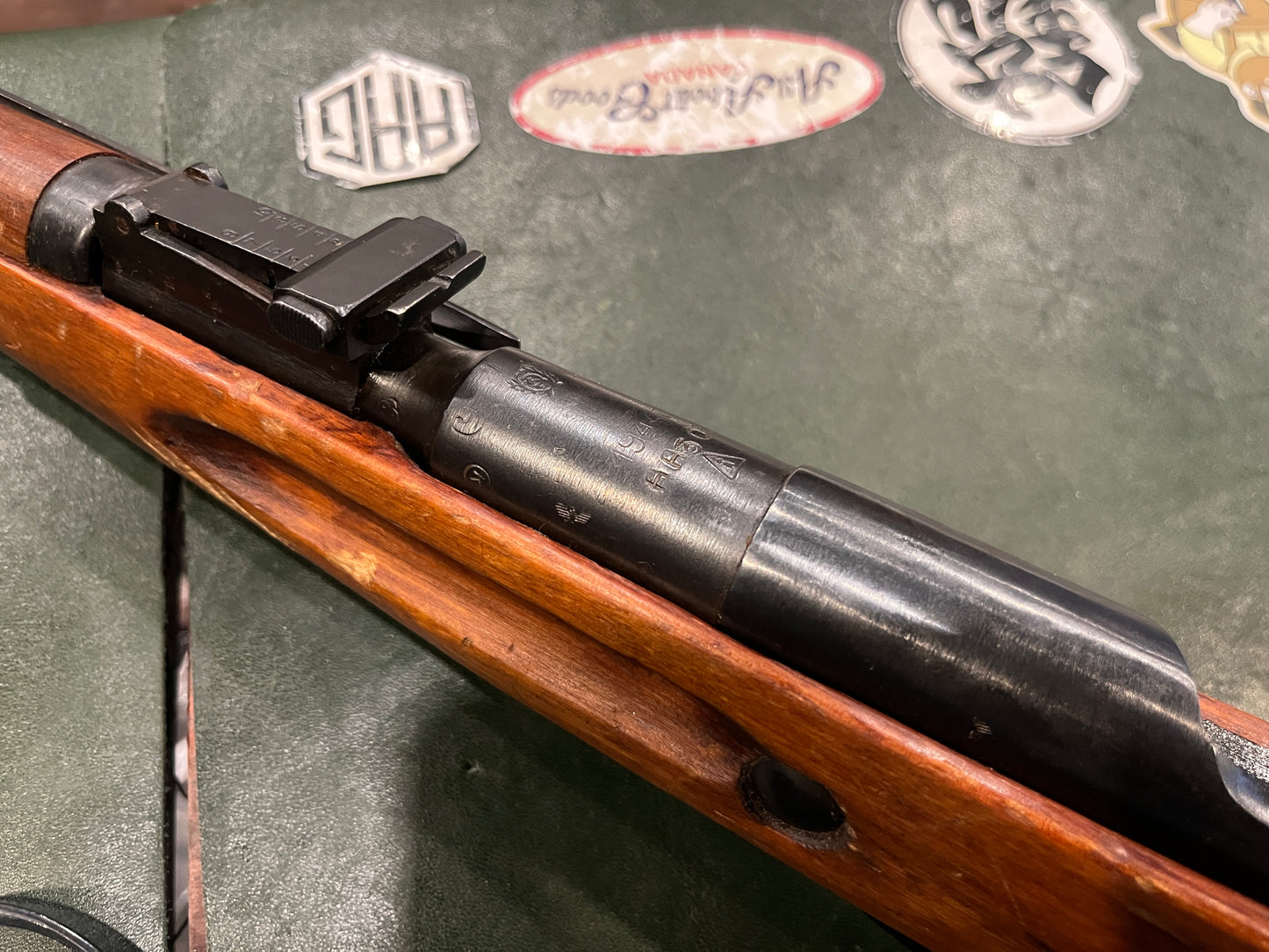 Soviet M44 Mosin Nagant Carbine 1944 Izhevsk with unknown German Style Marks