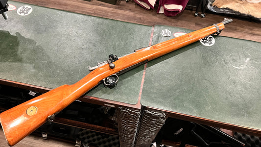 Carl Gustafs Swedish Mauser Model 1901 Sporterized Rifle – 6.5x55mm, Visible Matching Numbers