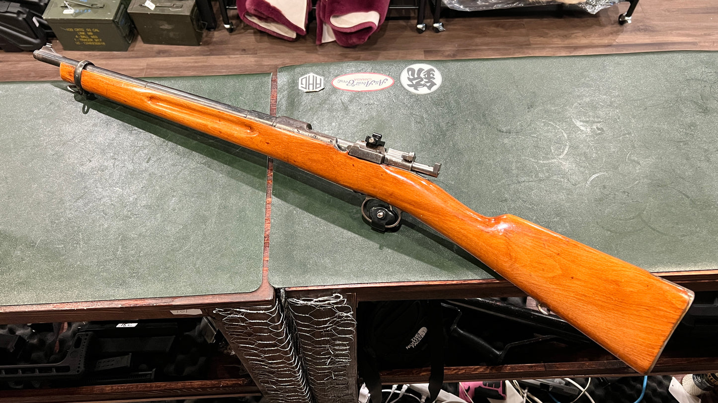 Carl Gustafs Swedish Mauser Model 1901 Sporterized Rifle – 6.5x55mm, Visible Matching Numbers