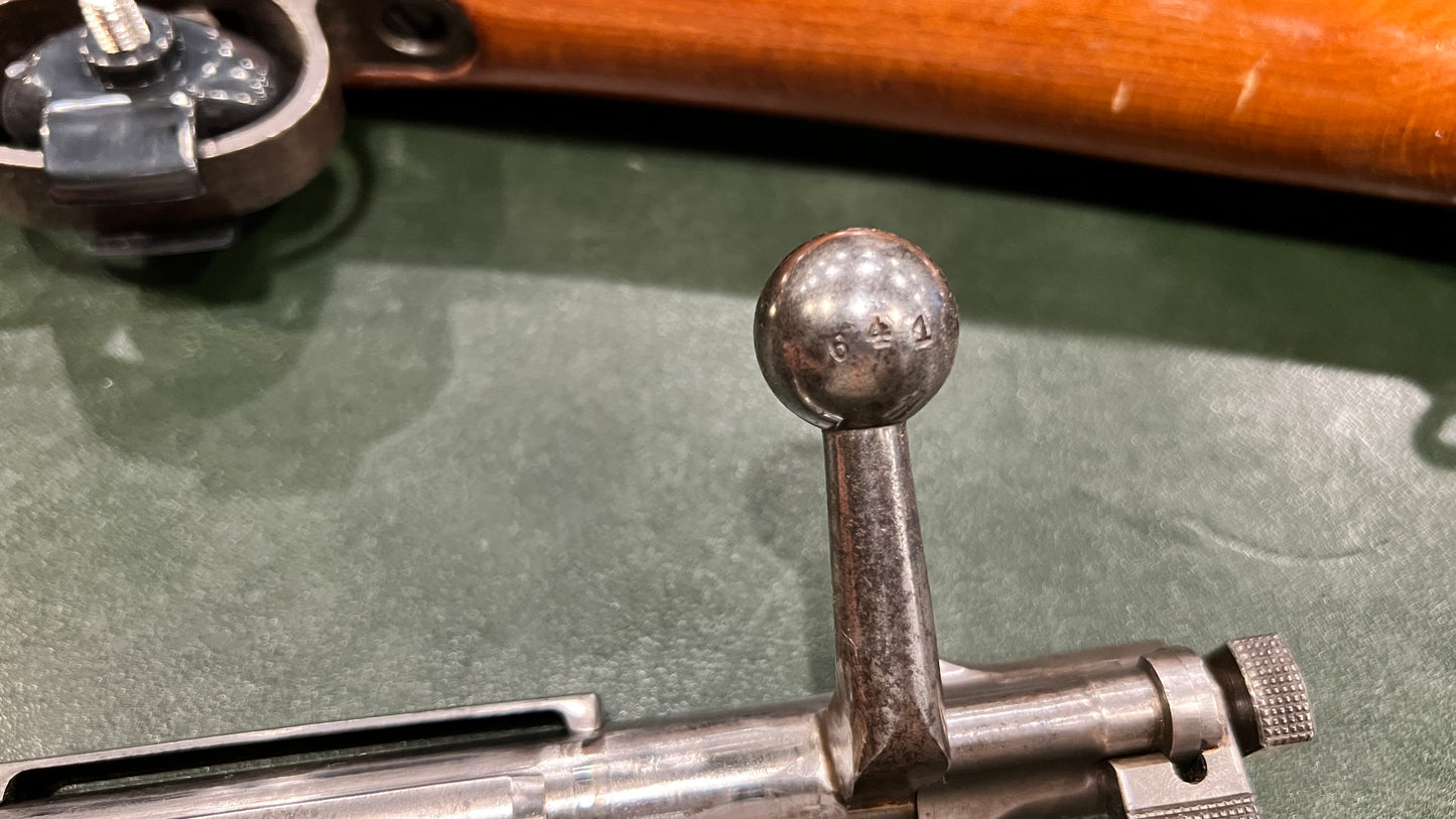 Carl Gustafs Swedish Mauser Model 1901 Sporterized Rifle – 6.5x55mm, Visible Matching Numbers