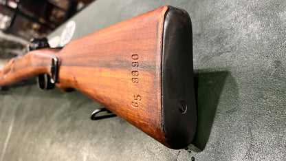 Fusil tchèque Vz.24 (马四环) - 7,92 × 57 Mauser comprend une pochette de munitions en cuir d'origine et un clip rare